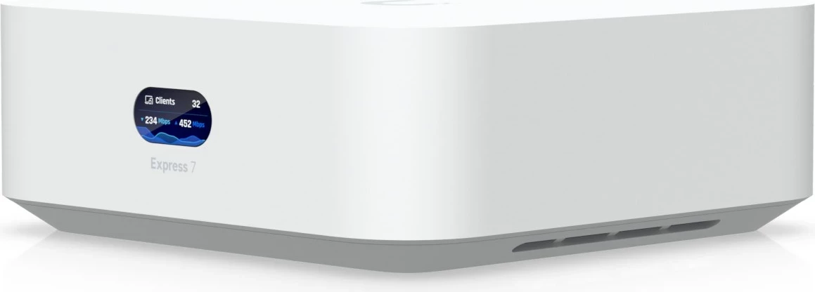 Gateway/kontrollues rrjeti Ubiquiti UniFi Express 7 UX7, 2.5Gbps, ARM, i bardhë