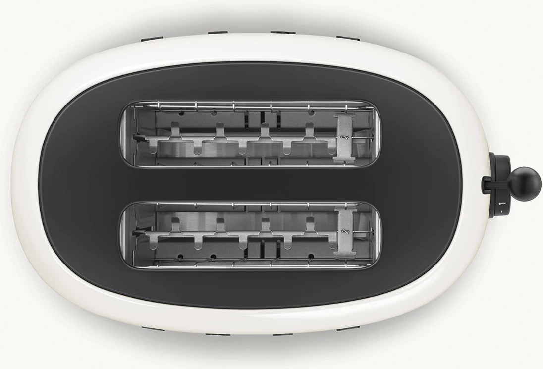 Thekëse buke SMEG X Porche TSF01PCWEU, e bardhë