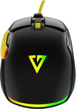 Maus gaming optik MODECOM Volcano Jager 12000 DPI, 7 butona, RGB, me kabllo USB, i zi