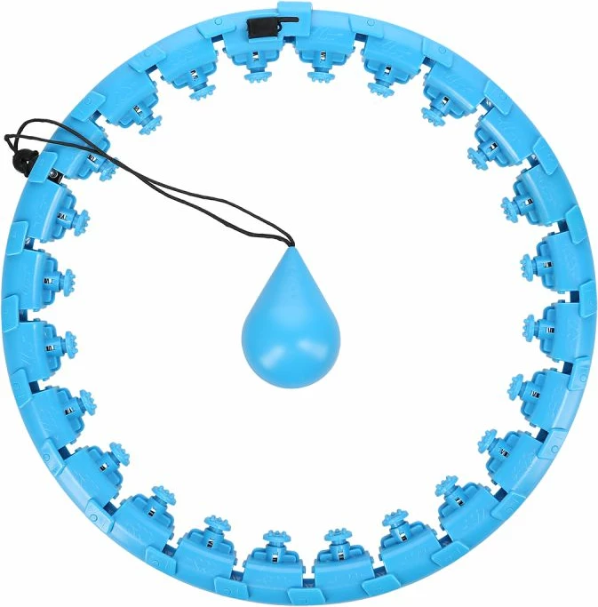 Hula hop me peshë Yakimasport FH01, kaltër