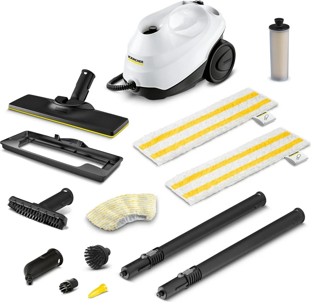 Pastrues me avull KARCHER SC 3 EasyFix Plus, i bardhë