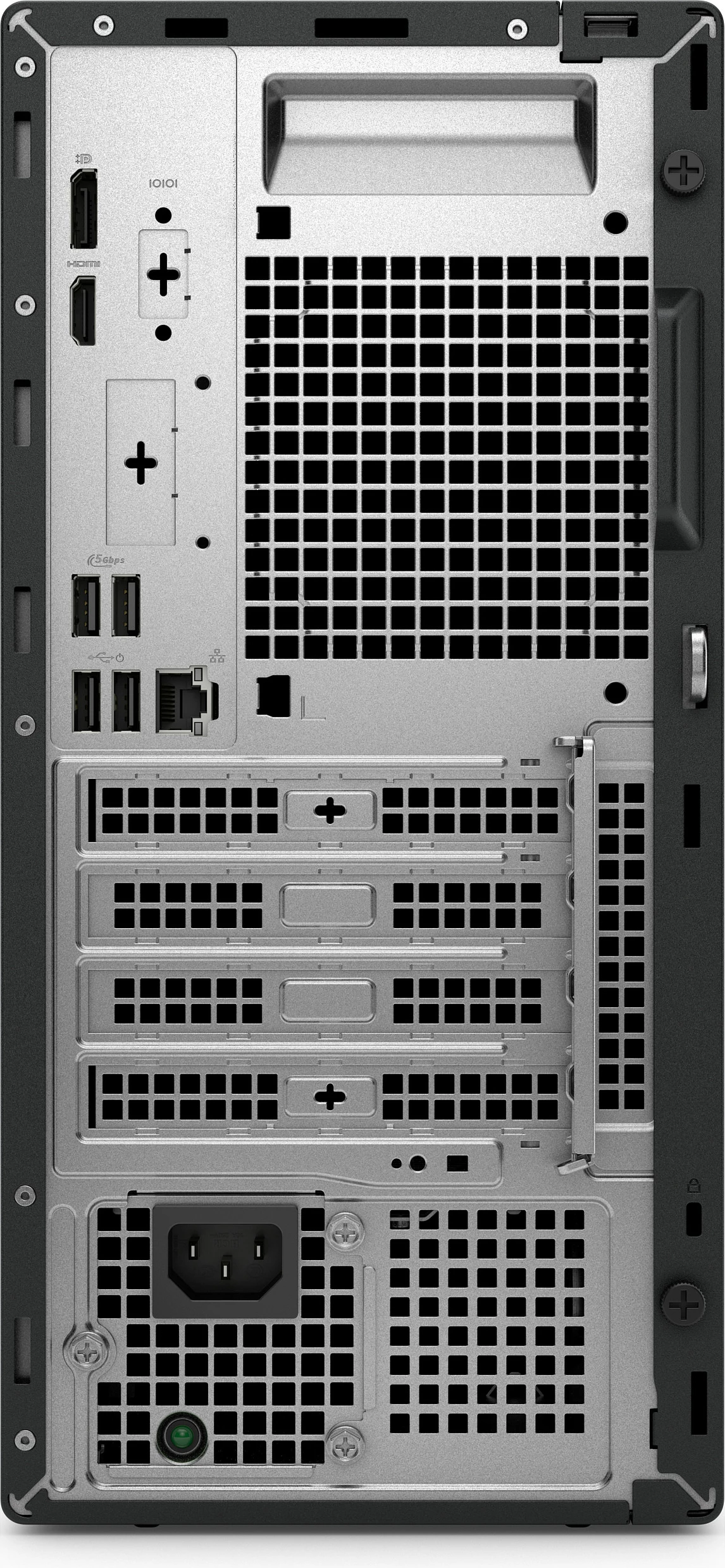 Kasë Dell Pro TOWER QCT1250, 16GB RAM, DDR5, 180W, e zezë