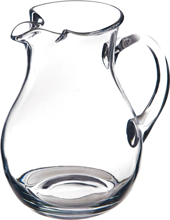 Dekanter qelqi transparent VANDE, 17x17x23cm