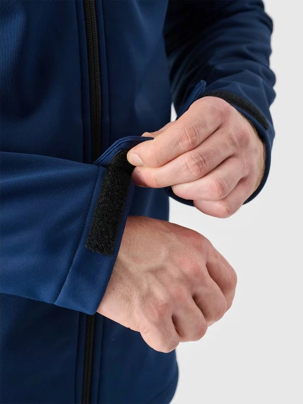 Jakne softshell për meshkuj 4F NOSH4SFM001B-31S, e kaltër, XXL