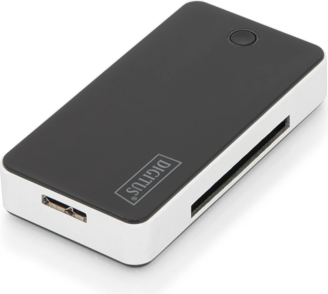 Lexues kartelash Digitus All-in-one, USB 3.2 Gen 1, 1m, zi/bardhë