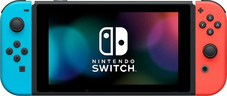 Konzolë lojërash Nintendo Switch V2 NSH006 32GB, Joy-Con, Dock, neon kuqe/kaltër 4