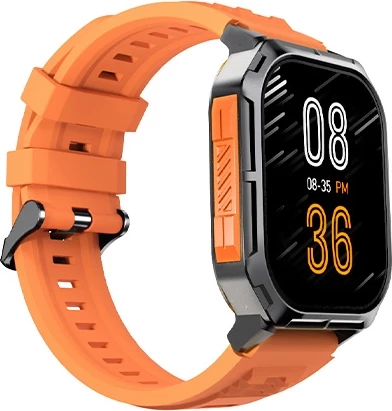 Smartwatch HiFuture FutureFit Ultra3 2.01" IPS, BT 5.2, IP68, thirrje Bluetooth, 350mAh, portokalli