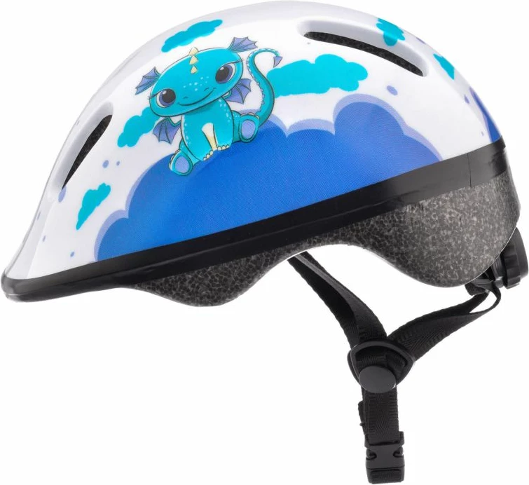 Helmetë për fëmijë Meteor, bardh e kaltër