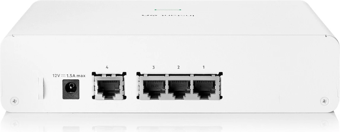 Gateway sigurie HPE Instant On Secure SG1004, 4x Gigabit RJ-45, cloud-managed, i bardhë