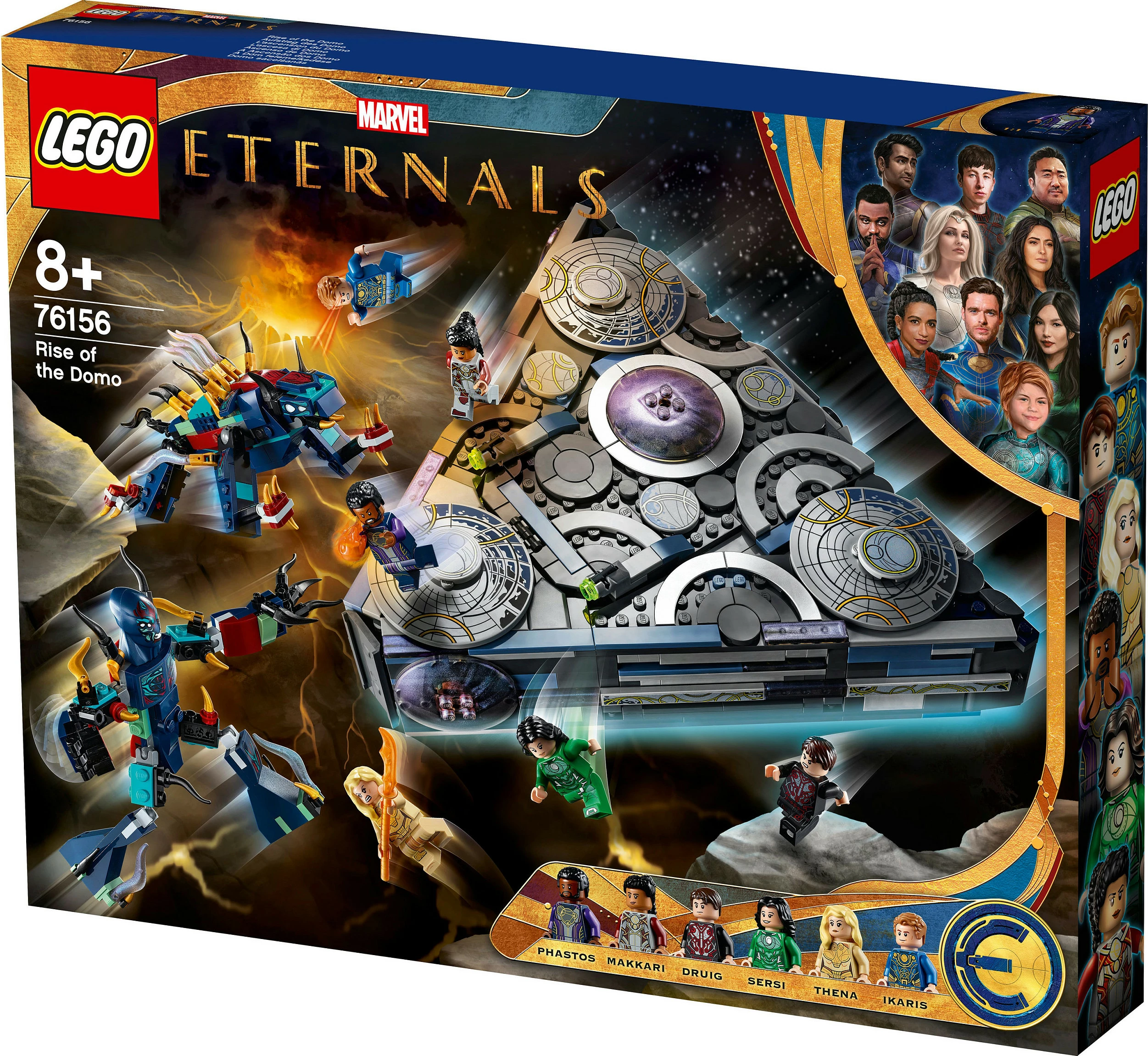 Set ndërtimi LEGO Marvel Avengers Rise of the Domo, 8 vjeç, plastik, 1040 pjesë
