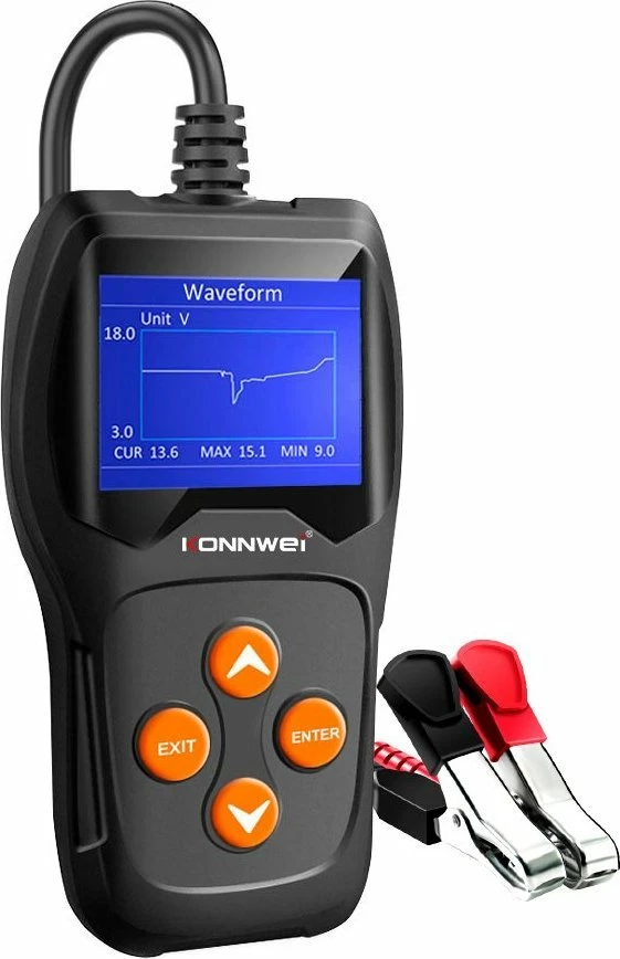 Testues baterie Konnwei KW600 12V me ekran LCD