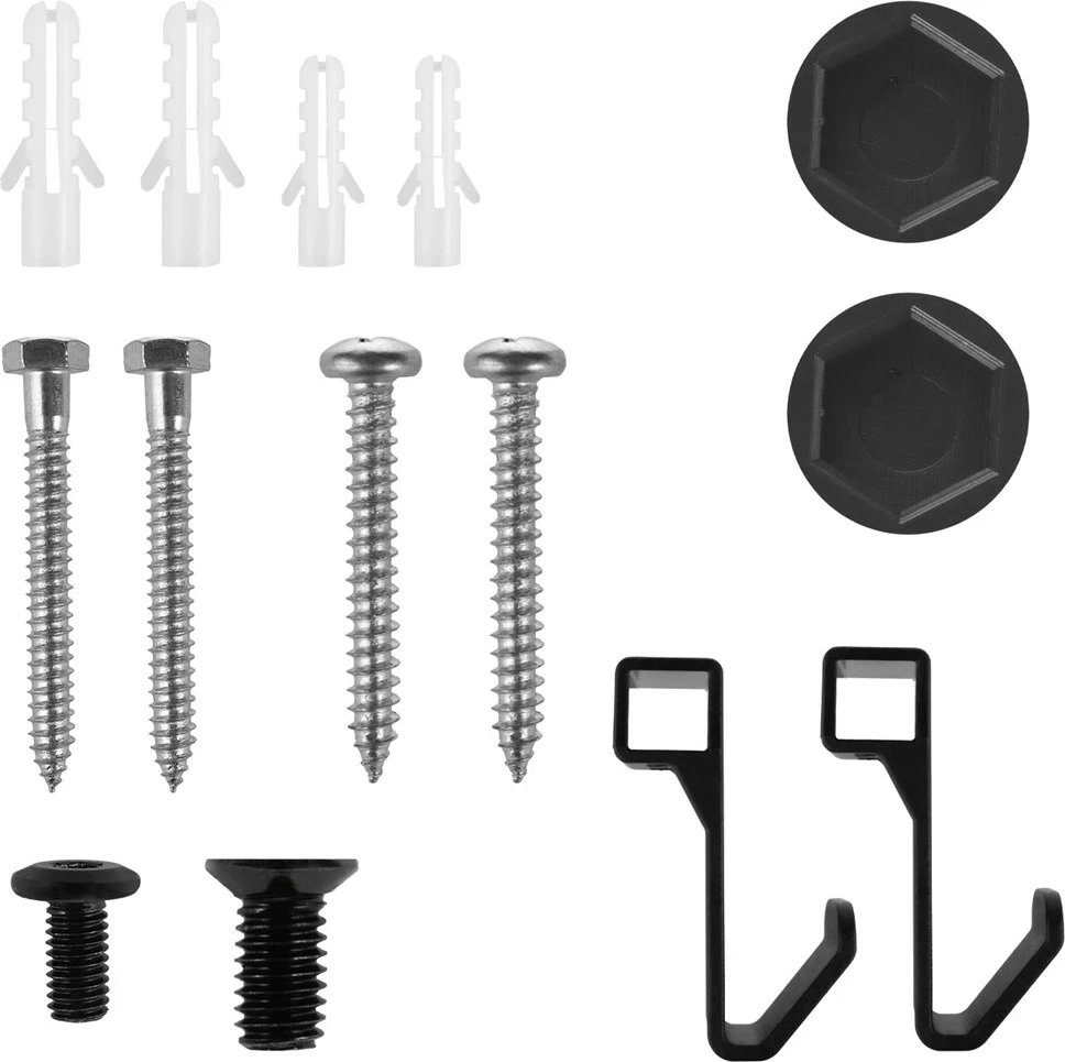 Mbajtës biçiklete Maclean MC-499, i montuar në mur, 35kg, Zi