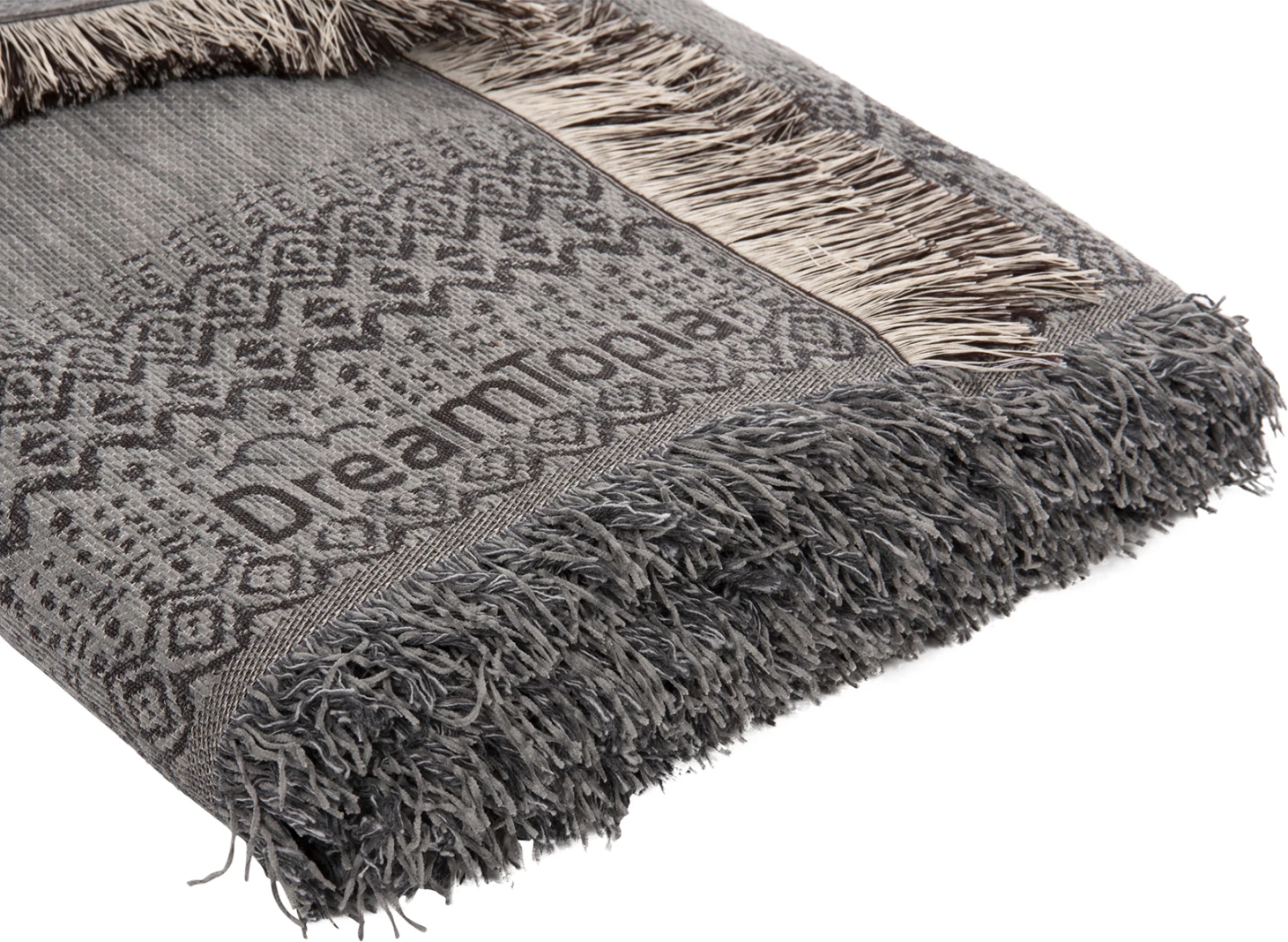 Mbulesë divani me thekë DREAMTOPIA FH12164.05 ngjyrë gri 178x178 cm