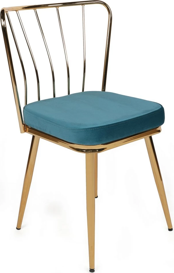 Set karrigesh (2 copë), Skye Decor, Yıldız-929 V2, blu dhe ari