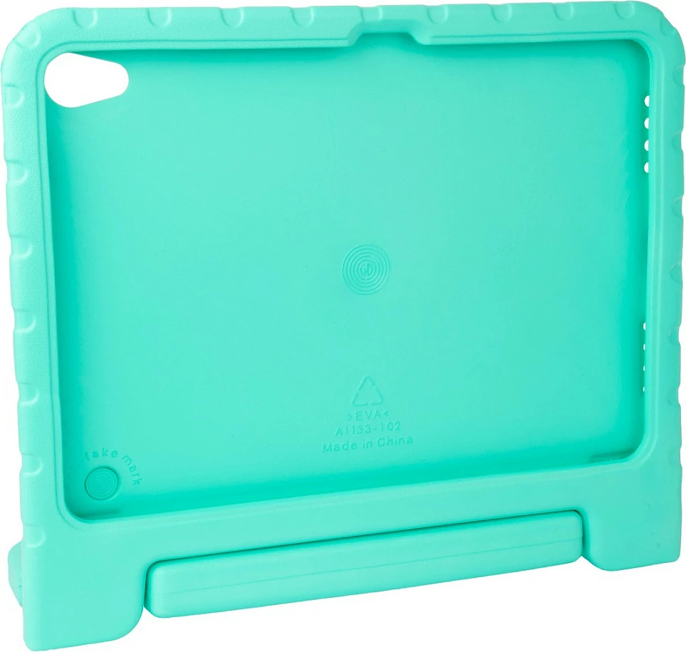 Mbështjellës GoodConnections Alcasa I10KA për Apple iPad 10.9" (Gen 10) A2696/A2757/A2777, me stand, EVA, aqua