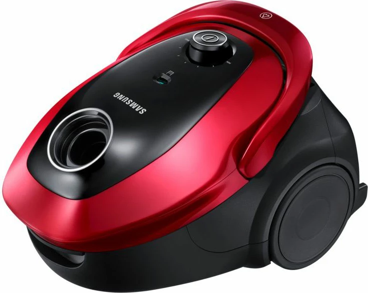 Fshesë elektrike Samsung VC07M25E0WR 750W 2.5L me qese, e kuqe