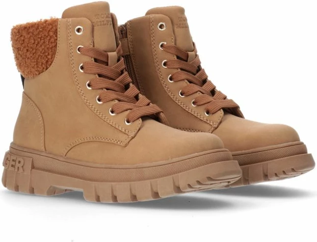 Çizme për femra Tommy Hilfiger, ngjyrë kafe