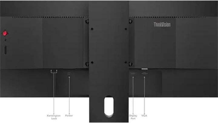 Monitor Lenovo ThinkVision E24-30 E2430 24" TFT/LCD i rrafshët, 63EDMAT2EU, ngjyrë e zezë