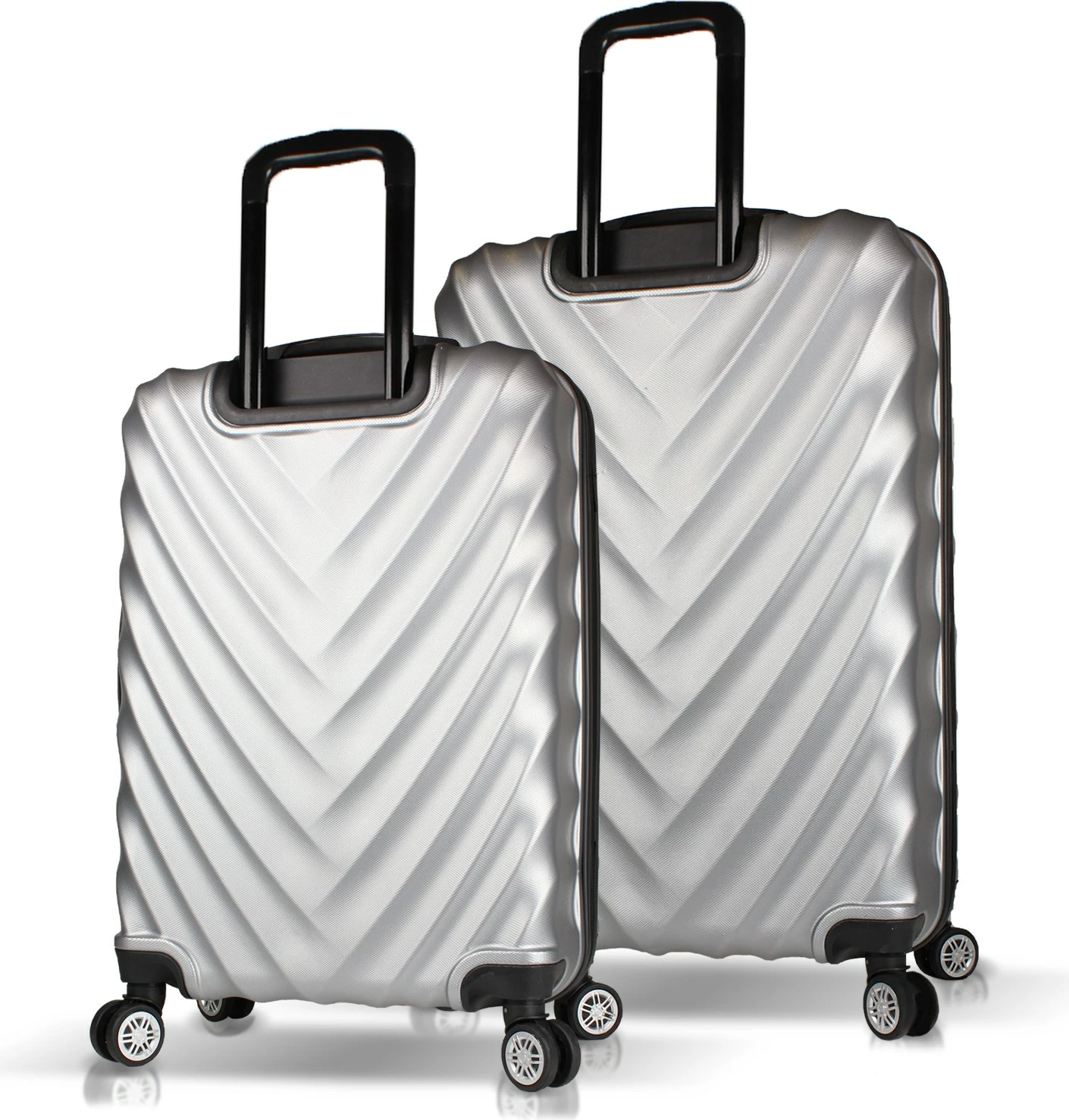 Set valixhesh (2 copë), ngjyrë gri, Zoozie Bags, 6876