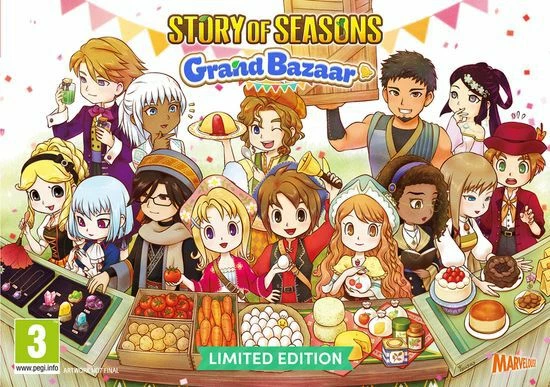 Lojë për Nintendo Switch Marvelous Europe Story of Seasons: Grand Bazaar Limited Edition, PEGI 3, set koleksionist