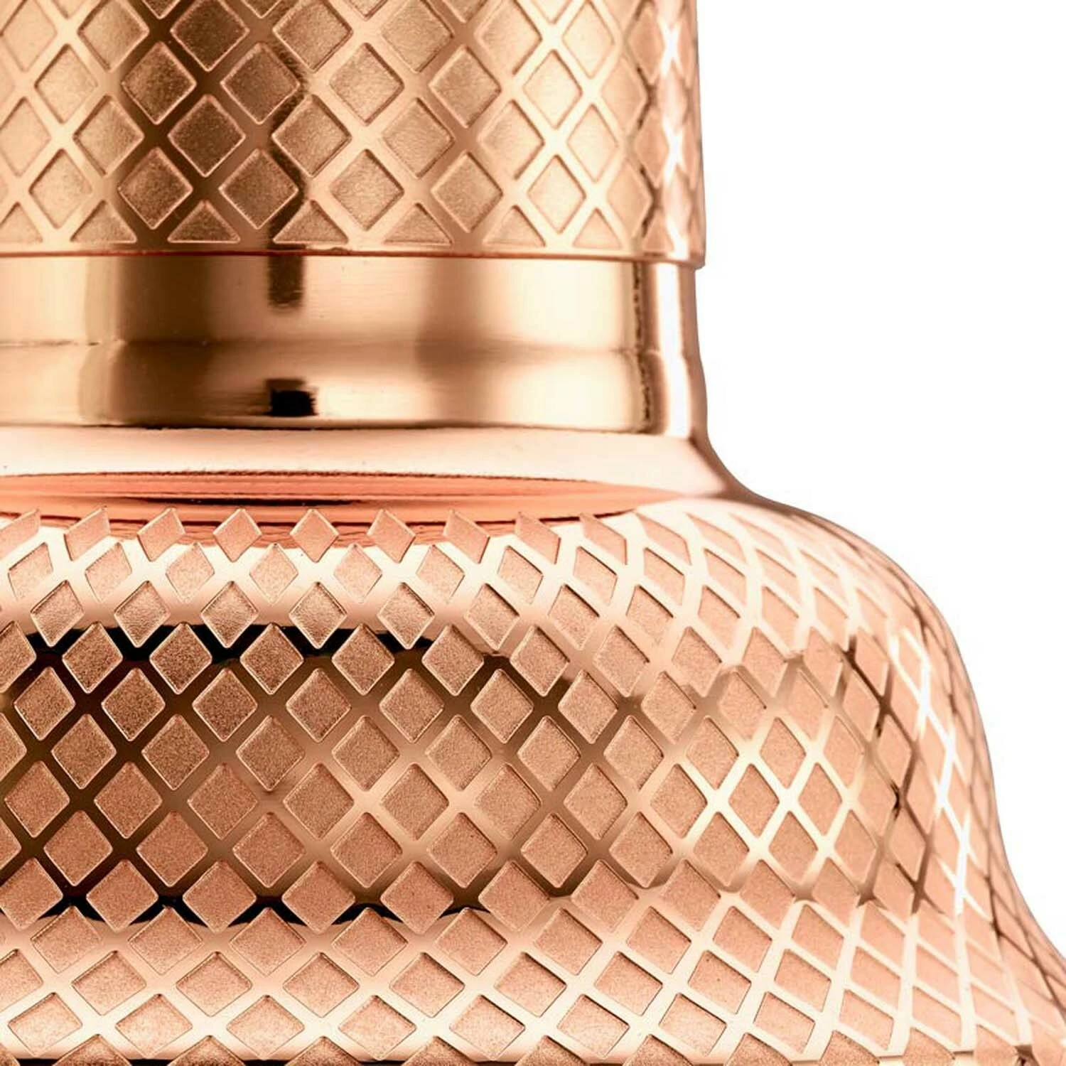 shaker koktejesh, BarFly, Diamond Lattice Japanese Style 3-pjesësh, 700 ml, inox 18/8, bakër