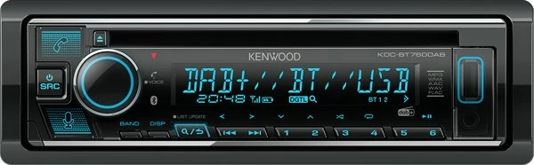 Radio makine Kenwood KDCBT760DAB, Bluetooth, DAB+, USB, e zezë