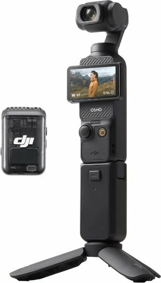Kamerë xhepi DJI Osmo Pocket 3 4K/120fps, Creator Combo, e zezë