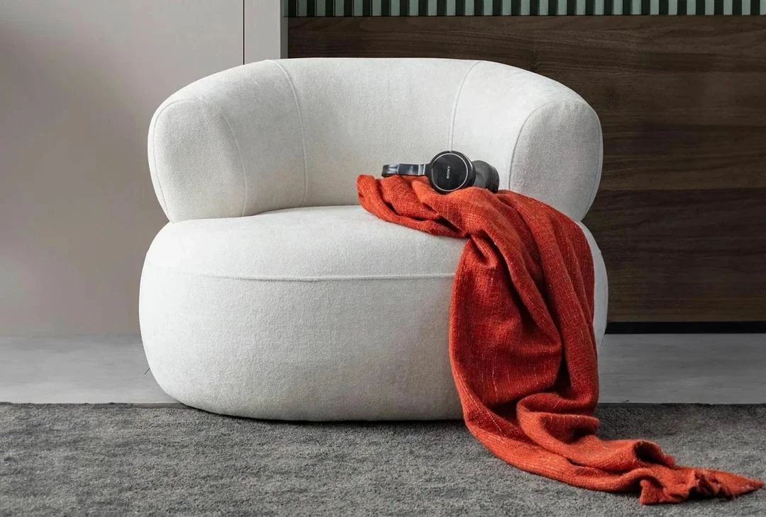 Karrige Wing Roma, e bardhë, Atelier del Sofa