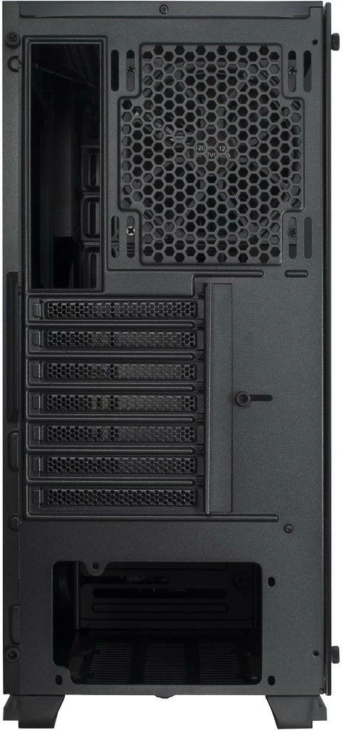Kasë Inter-Tech S-3906 Renegade midi tower, RGB, pa PSU, e zezë