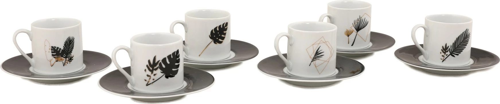 Set filxhanash kafeje (12 copë), Hermia Concept, RU12KT43011122