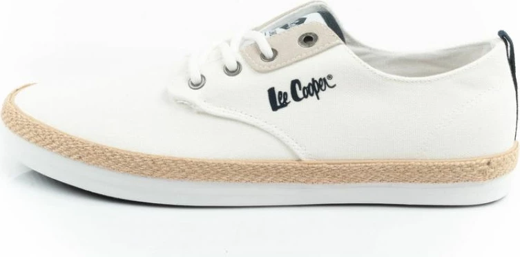 Këpucë për meshkuj Lee Cooper, të bardha