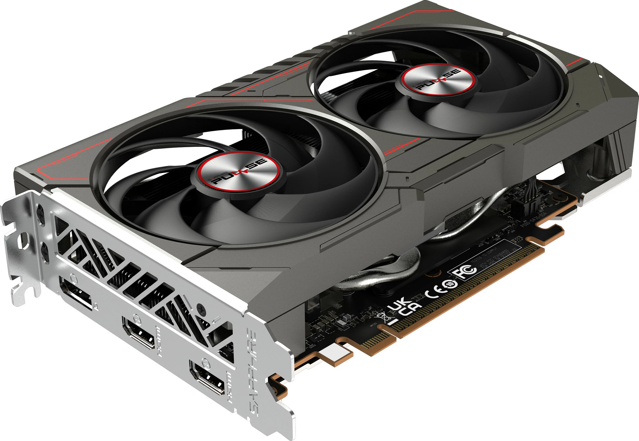 Kartelë grafike Sapphire Pulse Radeon RX 9060 XT 8GB GDDR6, PCIe 5.0, Gri/Bardhë