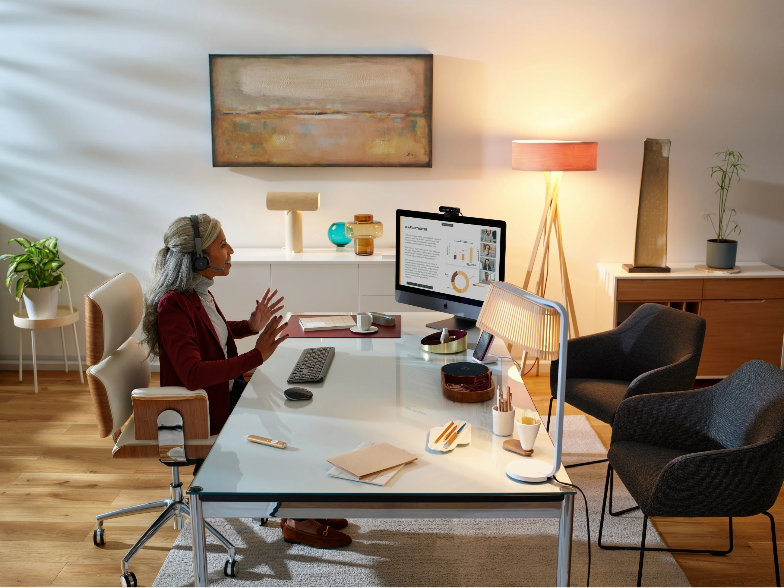 Tastierë Logitech MX Master Keys për Biznes, Wireless, Bluetooth, Grafit