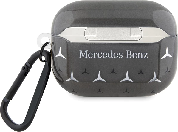 Mbështjellës Mercedes MEAP8DPMGS për AirPods Pro, Large Star Pattern, i zi