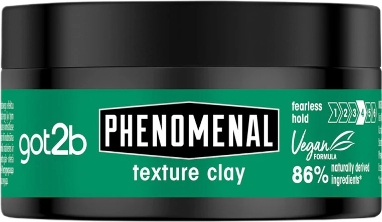 Argjilë për flokë Got2B Phenomenal për meshkuj, 100ml