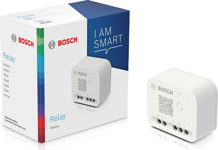 Relé Smart Home Bosch, 230V, 2.4GHz, IP20, e bardhë