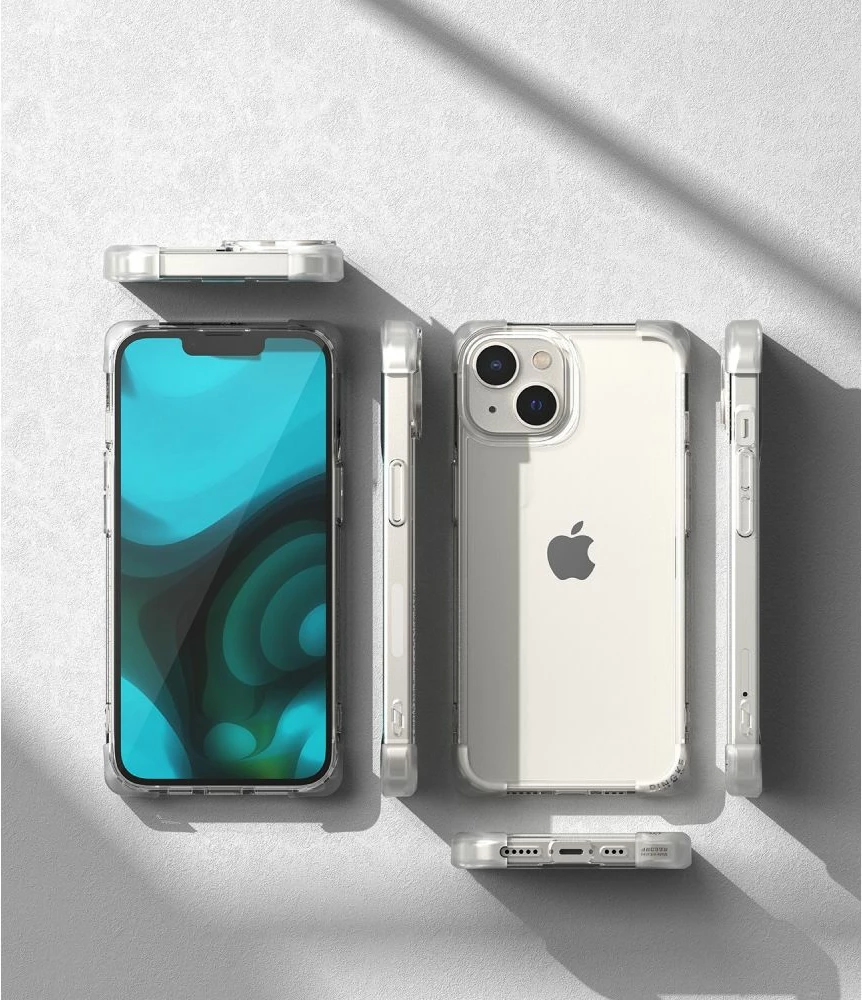 Mbështjellës Ringke Fusion Bumper Apple iPhone 14 Plus 6.7\", transparent