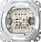 Switch me buton Merten MEG3155-0000, 1P, 10A, 250V, IP20, metalik