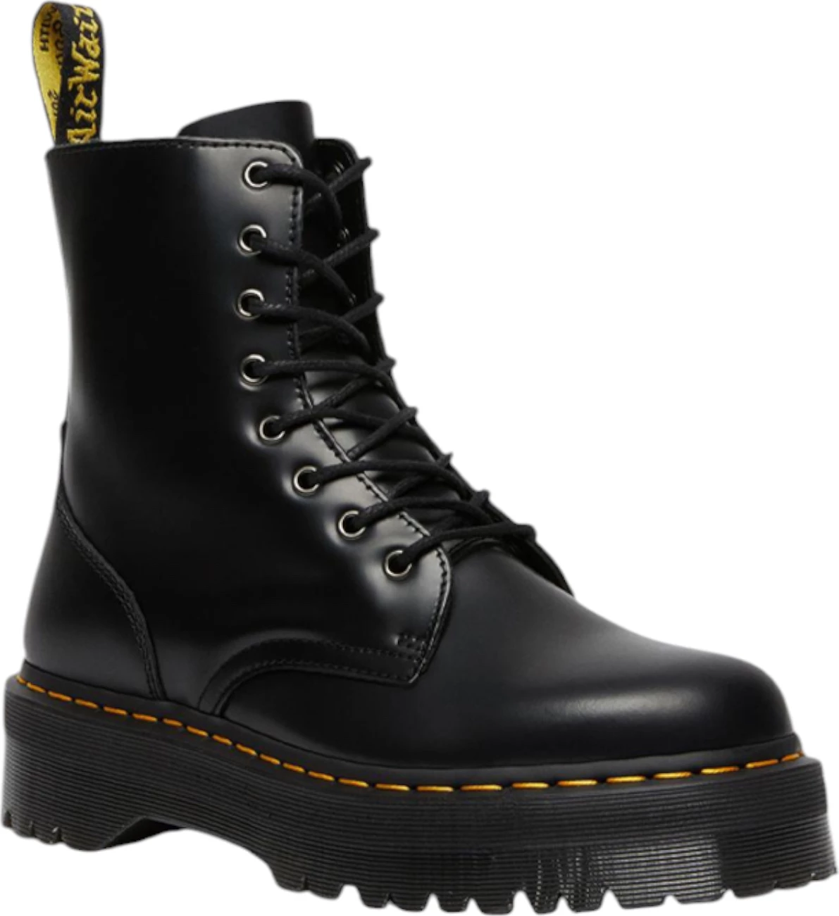 Çizme për femra Dr. Martens Jadon Polished Smooth 15265001, të zeza [Madhësia: 38]
