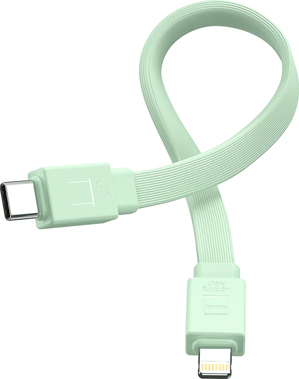 Powerbank Joyroom JR-PBM01, 10000mAh, 20W, me magnet, me mbajtëse, me kabllo Lightning-USB-C, e gjelbër