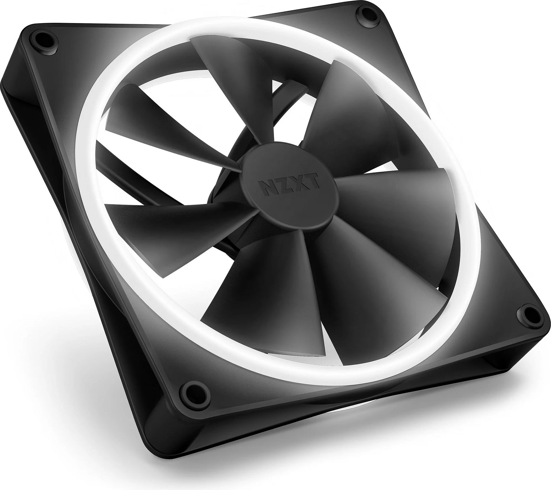 Ventilator kase NZXT F120 RGB DUO, 120mm, PWM 500-1800 RPM, RGB, i zi