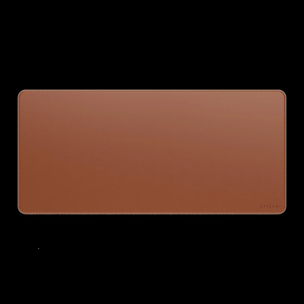 Satechi Vegan-Leather Premium Desk Mat - Brown