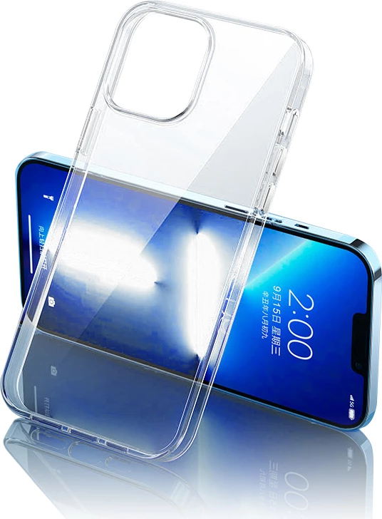 Mbështjellës Kingxbar Elegant Series për iPhone 13 Pro Max, Transparent