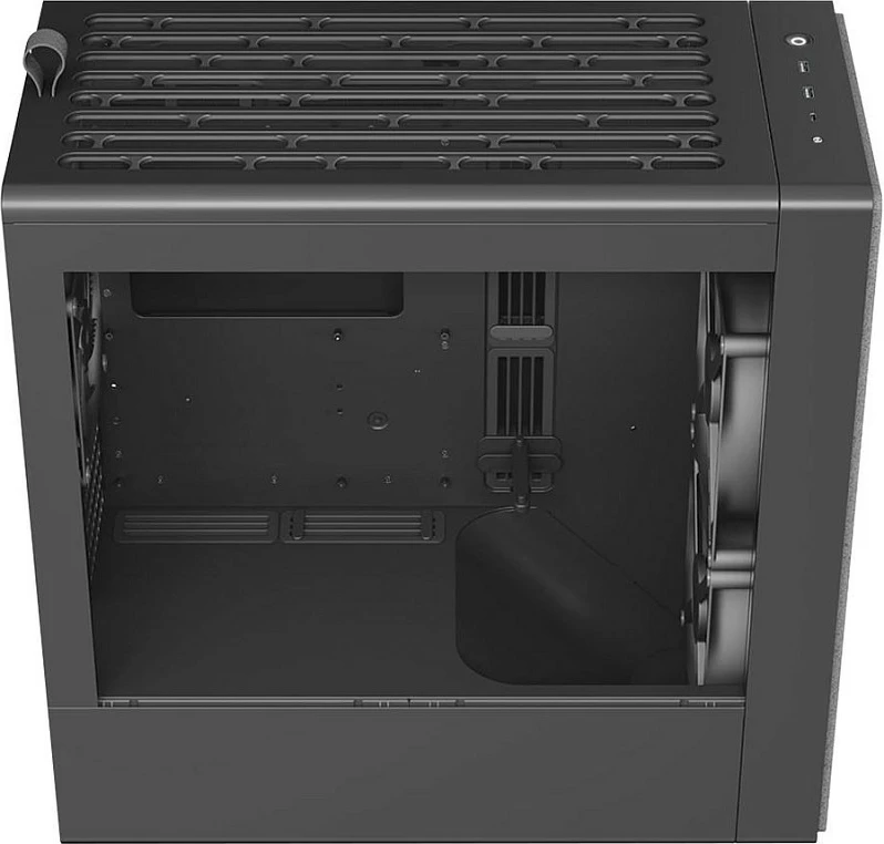 Kasë HAVN BF 360, Midi-Tower, E-ATX, Tempered Glass, e zezë