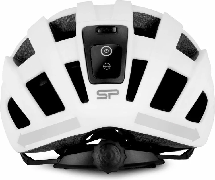 Helmetë për biçikletë Spokey Pointer Pro, e bardhë