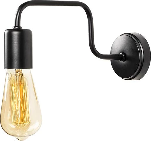 Llambë muri PWL-0053, ngjyrë e zezë, 28x4x11cm