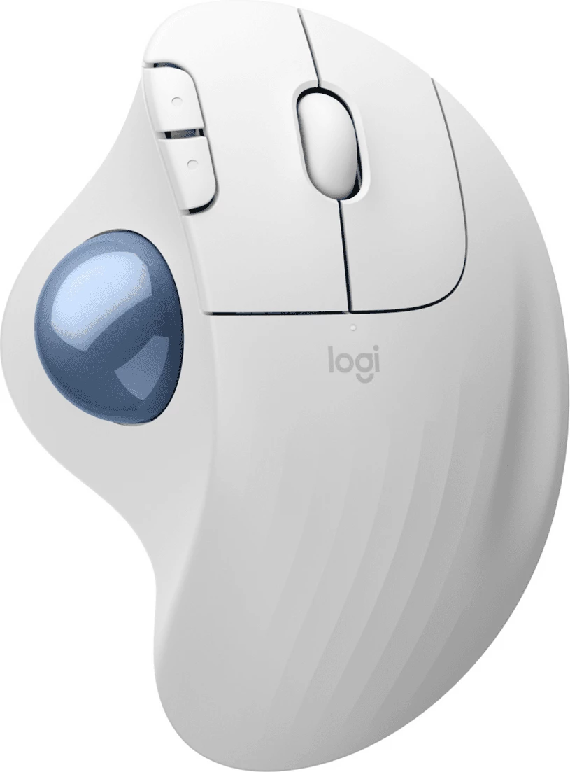 Maus Logitech ERGO M575S 910-007030 trackball standard, e bardhë