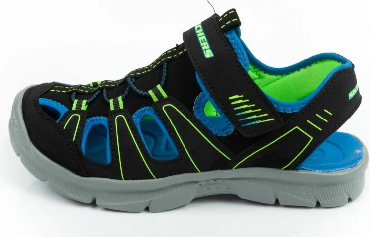 Sandale për fëmijë Skechers, të zeza