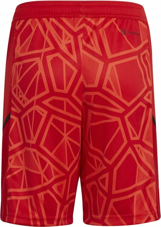 Shorce portieri adidas për fëmijë, të kuqe