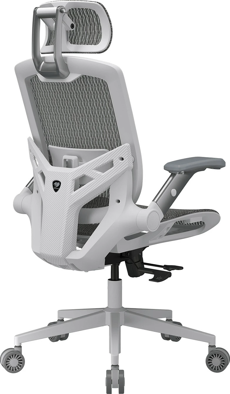 Karrige gaming/zyre Cougar Speeder One, rrjetë (mesh), 120 kg, e bardhë